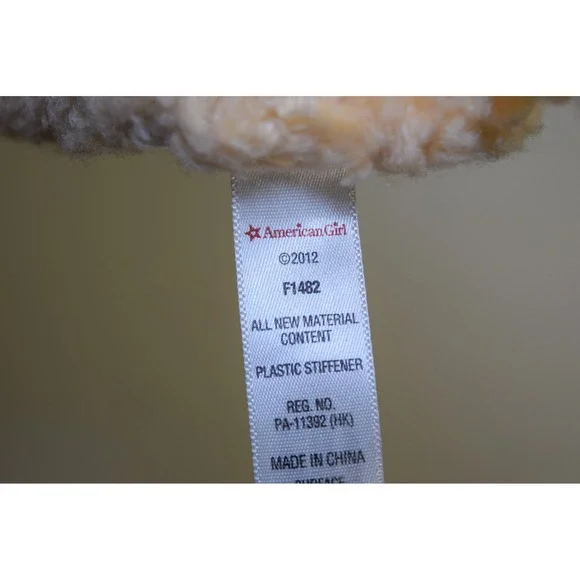 American Girl Doll Pet Dog HONEY Golden Retriever 5" Plush Toy For 18" Doll - Picture 7 of 9